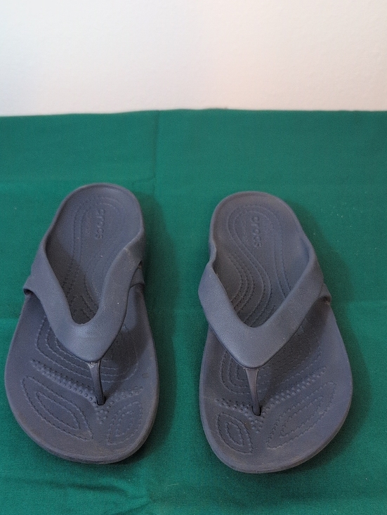 CROCS Shoes - CROCS Navy Blue Clog Sole Detail